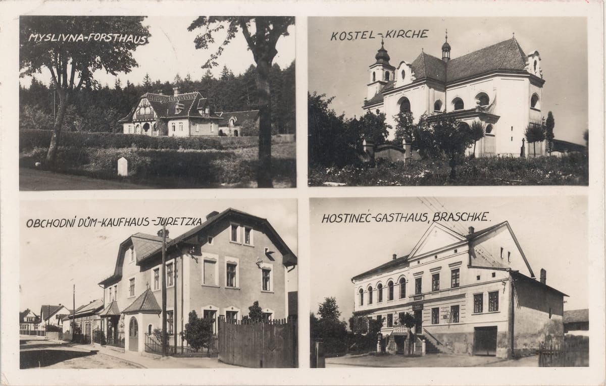 Historische Postkarten-Ansicht aus Bolatitz